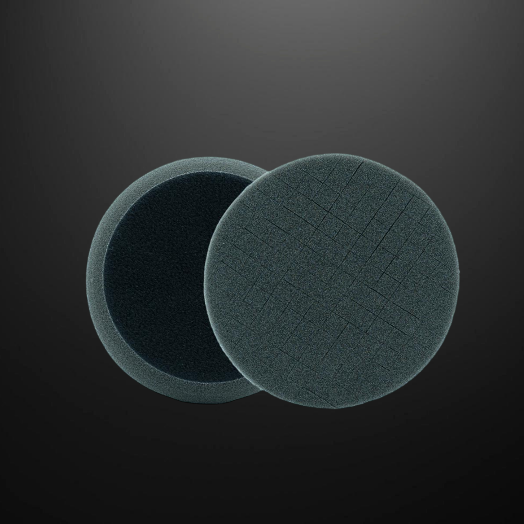 6.5" Black Spider-Cut Foam Finishing Pad