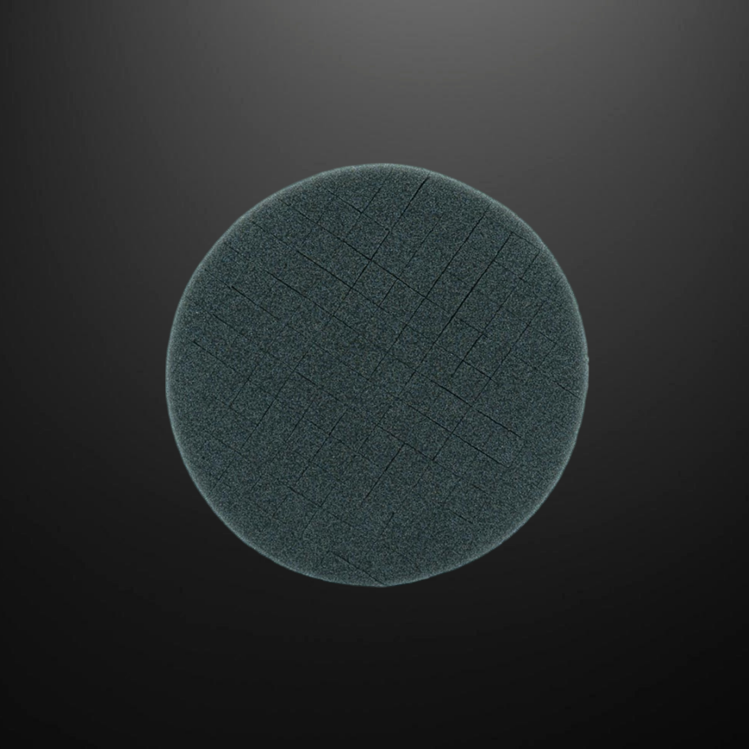 6.5" Black Spider-Cut Foam Finishing Pad