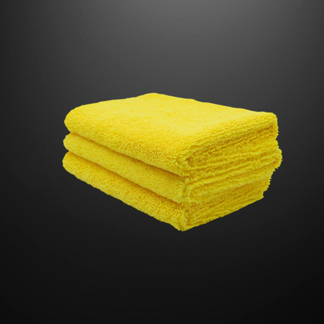 Yellow Microfiber Towels