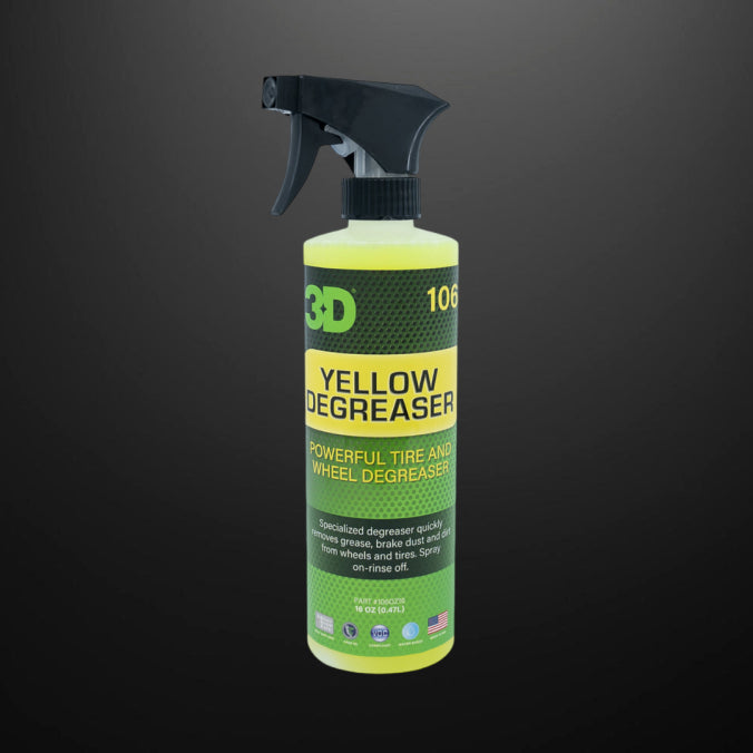Yellow Degreaser Wheel Cleaner